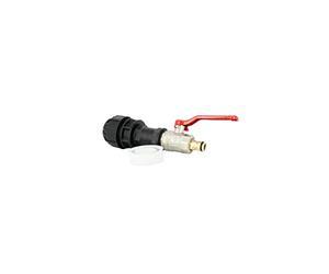 Multicuves - Vanne 1/4 de Tour Laiton - Embout Rapide - kit couplage cuve