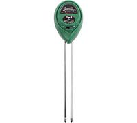 MultiDepot Browin 071605 Testeur de Sol 3 en 1 | pH-Mètre de Sol| Testeur de pH pour Terre Végétale | Testeur d'humidité du Sol | Testeur d'Insolation du Sol | 17 cm