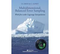 Multidimensional Balanced Error Sampling With first erder Lagrange Interpolation - Daniel Davis - Presses Univeau Perpignan - broché - Scolaire / Universitaire