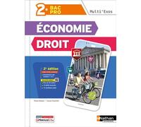 Multi'exos - Economie-Droit 2de Pro Bac Pro Tertiaires - 2024 - Pochette - élève - + iManuel - Pascal Besson - Nathan Technique - broché - Scolaire / Universitaire