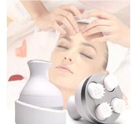 Multifonction 3d Electrique Rouleau Tête Masseur Etanche Usb Chargement Shampooing Rouleau Cou Masseur Corps Tête Relax Soins De Sante