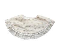 Multifonction Coton Bib Spill Résistant Burp Coth Coth Deampe Brodery Caractéristique Écharouche Pour Pour Les Dining Bandana