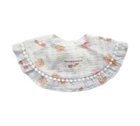 Multifonction Coton Bib Spill Résistant Burp Coth Coth Deampe Brodery Caractéristique Écharouche Pour Pour Les Dining Bandana
