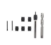 Multifonction flexible en utilisant 9 pièces de tige hexagonale hélicoïdale perceuse soudure point outil sac à outils