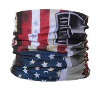 Multifonction Foulard Écharpe Tube de Cou États Unis USA US étoiles et Rayures Drapeau Route 66