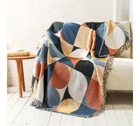 Multifonction Jeté de Canapé Grande Taille Tapisserie Châle Jeté De Canapé Couvre-Lit Couverture De Camping Nappes Tapis(Style7,71x118in)