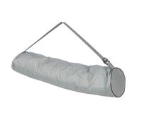 Multifonction pour Tapis de Yoga en Tissu Gris avec Fermeture Éclair | Bandoulière Réglable, Protège Contre la Saleté, pour Déplacements au Cours et Séances Extérieures