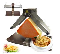 Multifonction Raclette Traditionnelle Cheese Machine,Angle Réglable, Acier Inoxydable 900W Chauffage Rapide Pour Grill À Fromage Restaurant,Fondeur De Fromage À Raclette