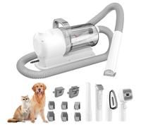 Multifonction Séchoir pour Animaux 4-en-1 - Sèche-Cheveux et Tondeuse Électrique, 13 000 Pa, Pour Chien et Chat