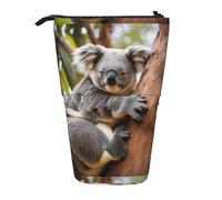 Multifonction Trousse Scolaire Koala Qui Fait des câlins aux Arbres Étui à Crayon avec Fermeture à glissière Trousse à Crayons pour Collège Adolescent Adulte
