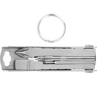 Multifonctionnel 12 en 1 Couteau de boulanger - Kit d'outils en acier inoxydable Chaîne de clés