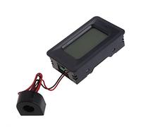 Multifonctionnel 20/100A AC LCD Numérique Kilowattheure Mètre Voltmètre Ampèremètre Avec Transformateur De Courant Alternatif
