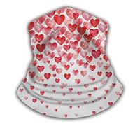 Multifonctionnel Bandeau Magique, Tube Bandeaux Journée des amours Qui Tombent Respirant Chapeaux Demi-Visage pour Cyclisme Sports Moto
