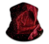Multifonctionnel Chapeaux Demi-Visage, Gaiter Fragmentation Pétale Rêve Romantique Vacances Inspirer Amour étanche à la poussière Protection du Visage pour Jogging Ski Randonnée