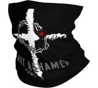 Multifonctionnel Chapeaux Demi-Visage King Skull Maroc Drapeau marocain Bandana Bandeaux 26X30cm pour Randonnée,Sports,Extérieur