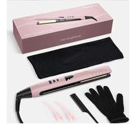 Multifonctionnel cheveux lisseur plat fer céramique boucle température réglable