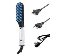 Multifonctionnel Cheveux Redressage Peigne Brosse Electrique Rapide Barbe Lisseur Curling Bigoudi Peignes Hommes Femmes Cheveux Styling Outil