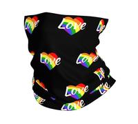 Multifonctionnel Décoration Faciale Amour Rainbow - Fierté LGBT Gay Et Lesbienne Cache-Col Élastique Bande De Cheveux pour Homme Sports Randonnée