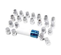 Multifonctionnel Haute Compatibilité 23 Pièces Outil De Retrait D'écrou Blocage Roue Portable Ensemble Retrait Vis Antivol Pour Une Utilisation Facile Outil D'entretien Des Pneus