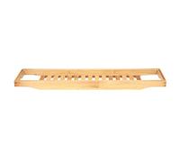 Multifonctionnel Plateau de Baignoire en Bambou étagère de Rangement Organisateur de Douche Fournitures de Salle de Bain