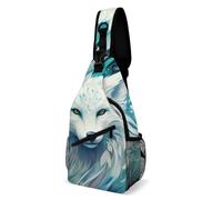 Multifonctionnel Sacoche Bandoulière Renard Sac Cyclisme Rétro Sac À Dos Petit pour La Randonnée, Sport, Randonnée