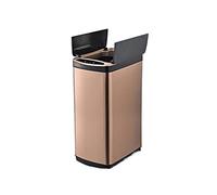 Multifonctions 20L / 30L Poubelles à induction Intelligentes Cuisine Ménage Grands Poubelles avec Couvercle Poubelle Électrique Grande Capacité pour Le Bureau (Champagne, 20L)