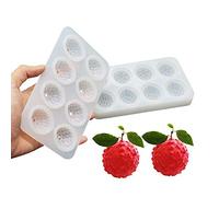 Multifonctions Moules en Silicone pour gâteau Moule 3D pour Glace Chocolat Pâtisserie Dessert litchi 8 trous