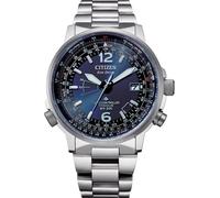 Multifonctions Trendy Citizen Argent Avec Vis Collection Pilot - homme