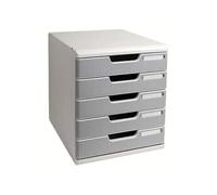 Multiform - MODULO A4 - Système de classement 5 tiroirs Gris