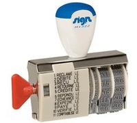 Multiformule dateur 11 textes + date G