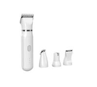 Multifunction Pet Shaver Electric Hair Trimmer with 4 Blades Grooming Clipper Nail Grinder Professional Recharge Dog Cat Haircut