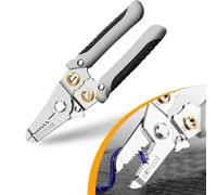 Multifunction Wire Plier Tool, Multi Function Wire Plier Tool, Multifunction Wire Stripper Pliers, 6 in 1 Multifunctional Wire Stripper