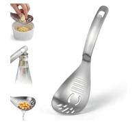 Multifunctional 5-In-1 Cooking Spoon MatéRiel Premium CuillèRe De Cuisson Multifonctionnelle Cinq En Un 5-En-1 CuillèRe En Acier Inoxydable Cuisine LéGèRe,1pcs