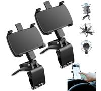 Multifunctional Car Dashboard Mobile Phone Holder,Support De Téléphone Voiture Rotation À 360 Degrés,support De Téléphone Pour Tableau De Bord De Voiture,pour GPS Et Les Smartphones De 4 À 7 Pouces