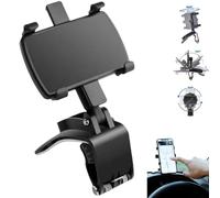 Multifunctional Car Dashboard Mobile Phone Holder,Support De Téléphone Voiture Rotation À 360 Degrés,support De Téléphone Pour Tableau De Bord De Voiture,pour GPS Et Les Smartphones De 4 À 7 Pouces