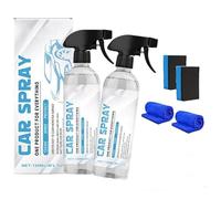 Multifunctional Car Renovation Protective Coating Spray,Multi Functional Coating Renewal Agent For All Vehicles, Car Wax Ceramic Coating, Quick Effect and Long Lasting Protection (2 pcs)
