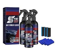 Multifunctional Coating Renewal Agent Spray, 3-in-1 High Protection Quick Coating Spray, Plastic Parts Refurbish Agent, High Protection Quick Car for all, 120ml (3)