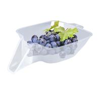 Multifunctional Drain Basket, Food Washing Strainer, 9.25 Inch Efficient Draining, Easy to Clean, Cooking Preparation Gadgets for Home & Kitchen Outdoor Use,