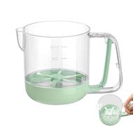 Multifunctional Egg Stir Cup, Hand-Pressed Cream Beating Cup, Versatile Hand Push Mixer Kitchen Gadget, Ideal for Baking, Cooking, Whipping Eggs, Cream, Sauces, Batter Mixing, Home Use