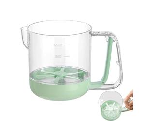 Multifunctional Egg Stir Cup, Hand-Pressed Cream Beating Cup, Versatile Hand Push Mixer Kitchen Gadget, Ideal for Baking, Cooking, Whipping Eggs, Cream, Sauces, Batter Mixing, Home Use