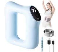 Multifunctional Fascia Ring for the Entire Body, Deep Tissue Vibration, Ergonomic Electric Fascial Massager, Adjustable 3 Modes / 5 Levels, Fascia Blaster for Muscle Recovery & Relaxation (B)