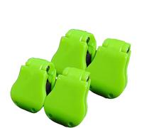 Multifunctional Fishing Rod Holder, Takedown Shore Fish Rod Fixed Ball, Portable Fishing Rod Fixed Ball Holder, Multifunctional Boat Rod Holder, Fishing Accessories for Various Sizes (4pcs-Green)