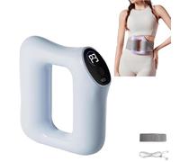 Multifunctional Full-Body Fascia Rin, Ergonomic Electric Fascia Massager, Deep Tissue Vibrations with Portable Design, Adjustable Massage Modes (Blue)