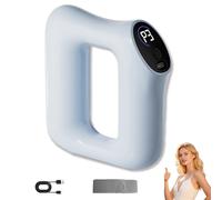 Multifunctional Full-Body Fascia Ring, Deep Tissue Vibrations with Portable Design, Ergonomic Massage Deep Tissue Tool for Abdomen Back Leg Calf Thighs (Blue)