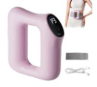 Multifunctional Full-Body Fascia Ring, Ergonomic Electric Fascia Massager, Fascia for Muscle Knot Recovery & Relaxtion, Adjustable Modes (Pink)