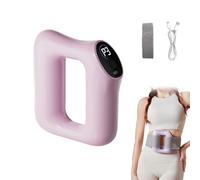 Multifunctional Full-Body Fascia Ring, Ergonomic Multifunctional Full-Body Fascia Ring Massager, with Portable Design,Adjustable Massage Modes (Pink)