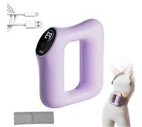 Multifunctional Full-Body Fascia Ring, Fast Fat Burning Yoga Ring Massager, Ergonomic Electric Fascia Massager, 3 Modes & 5 Intensity Levels, 360° Full-Body 3-in-1 (Purple)