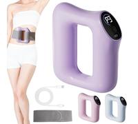 Multifunctional Full-Body Fascia Ring,Full Body Fascia Ring with Deep Muscle Relaxation Function,2025 Upgraded Ergonomic Electric Fascia Massager,For Abdomen, Neck, Waist, Arms and Legs (Purple)