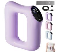 Multifunctional Full-Body Fascia Ring, Full-Body Fat Burning and Shaping, High-Frequency Vibration, Adjustable Massage Modes, Ergonomic electric fascia massager, Long-Lasting Battery (Purple)