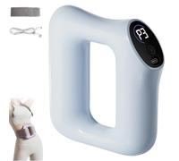 Multifunctional Full-Body Fascia Ring, Full Body Massager, Deep Tissue Vibrations with Portable Design,Ergonomic Electric Fascia Massager, Adjustable 3 Modes / 5 Levels of Intensity Massage (Blue)